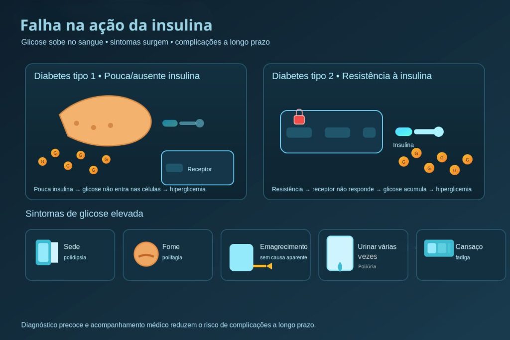 O Papel da Insulina no Controle do Açúcar no Sangue